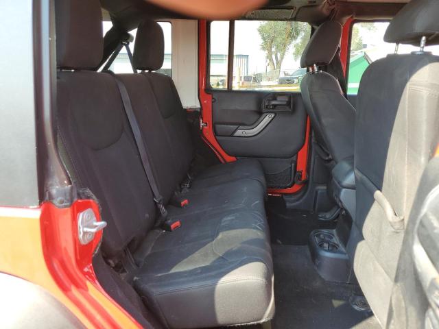 1C4HJWDG2GL104122 - 2016 JEEP WRANGLER UNLIMITED SPORT RED photo 11