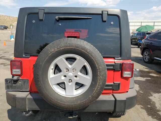1C4HJWDG2GL104122 - 2016 JEEP WRANGLER UNLIMITED SPORT RED photo 6