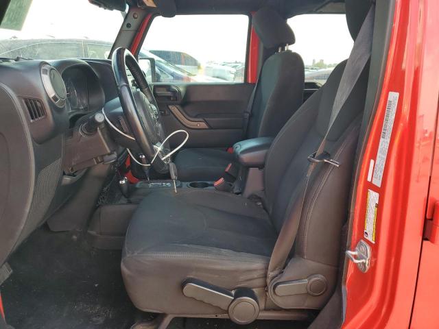 1C4HJWDG2GL104122 - 2016 JEEP WRANGLER UNLIMITED SPORT RED photo 7