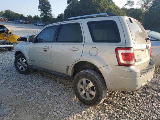 1FMCU041X8KC80395 - 2008 FORD ESCAPE LIMITED BEIGE photo 2