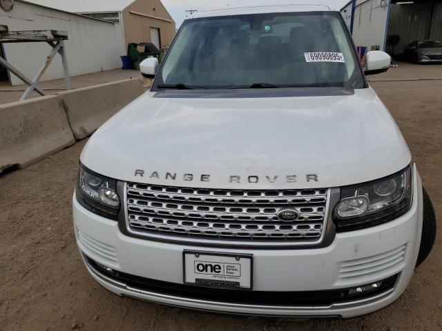 SALGS2VF3EA125070 - 2014 LAND ROVER RANGE ROVE HSE WHITE photo 5