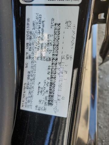 3FADP4BJ4KM143923 - 2019 FORD FIESTA SE BLACK photo 13