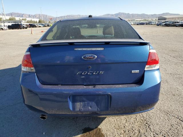 1FAHP35N08W216594 - 2008 FORD FOCUS SE BLUE photo 6