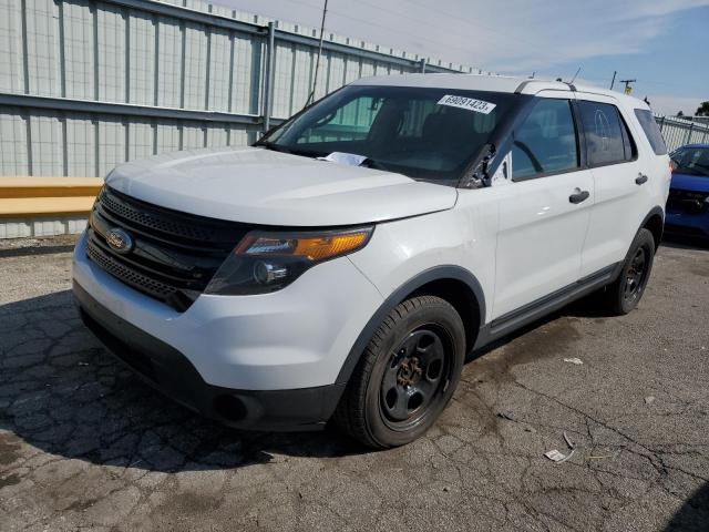 1FM5K8ARXFGA88398 - 2015 FORD EXPLORER POLICE INTERCEPTOR 白色 照片 1