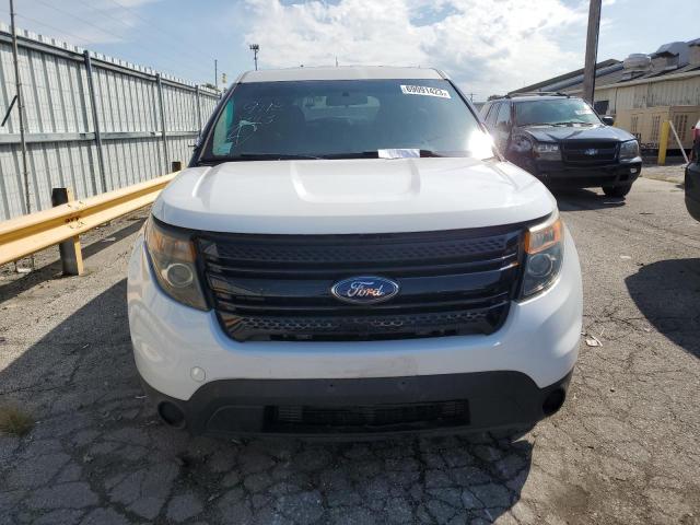 1FM5K8ARXFGA88398 - 2015 FORD EXPLORER POLICE INTERCEPTOR 白色 照片 5