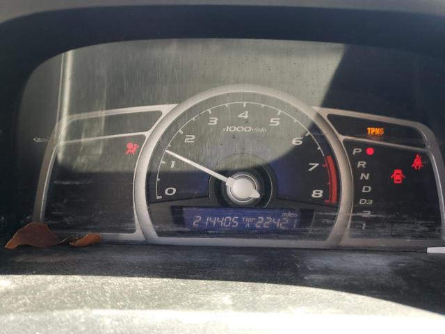 2HGFG12809H523124 - 2009 HONDA CIVIC EX WHITE photo 9