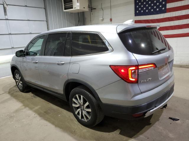 5FNYF6H58MB034425 - 2021 HONDA PILOT EXL SILVER photo 2