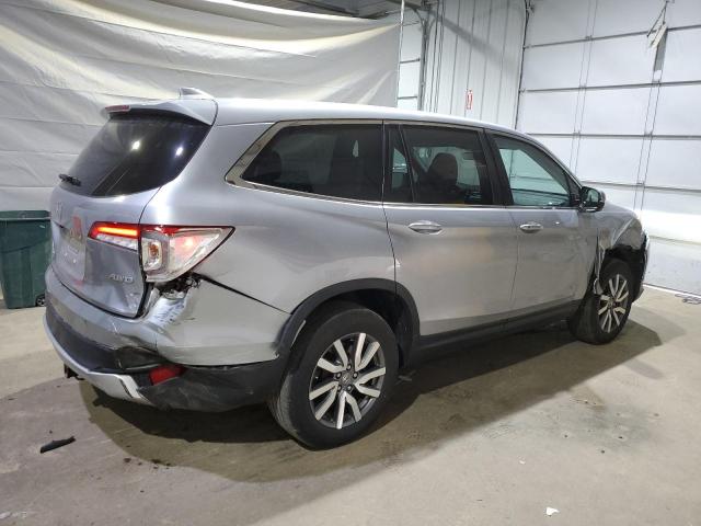 5FNYF6H58MB034425 - 2021 HONDA PILOT EXL SILVER photo 3