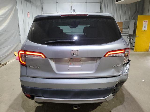 5FNYF6H58MB034425 - 2021 HONDA PILOT EXL SILVER photo 6