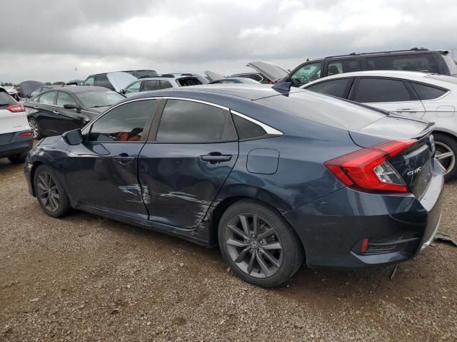 19XFC1F33ME010592 - 2021 HONDA CIVIC EX BLUE photo 2
