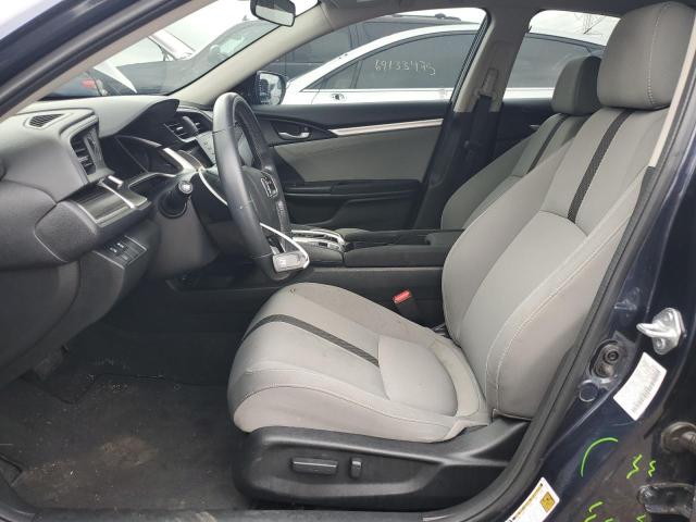 19XFC1F33ME010592 - 2021 HONDA CIVIC EX BLUE photo 7