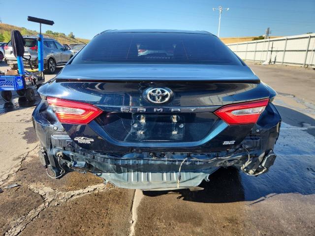 4T1B11HK6JU595363 - 2018 TOYOTA CAMRY L BLUE photo 6