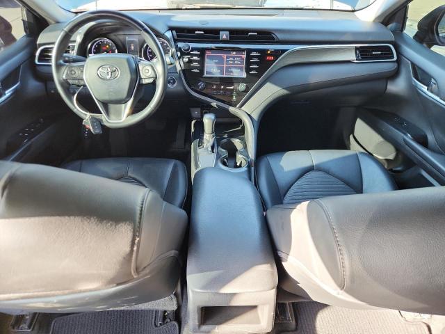 4T1B11HK6JU595363 - 2018 TOYOTA CAMRY L BLUE photo 8