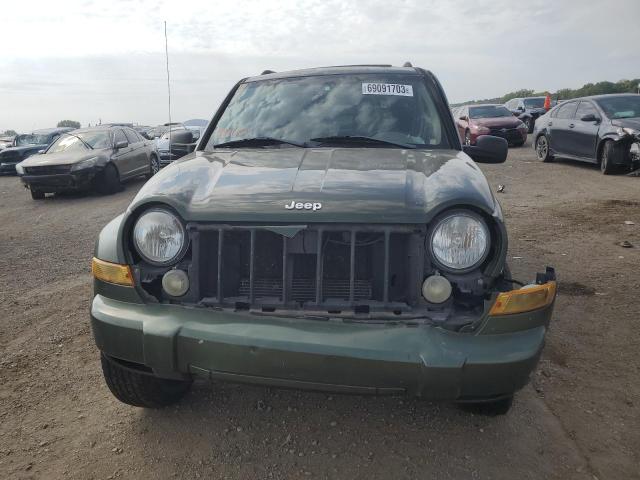 1J4GL48K46W214105 - 2006 JEEP LIBERTY SPORT GREEN photo 5