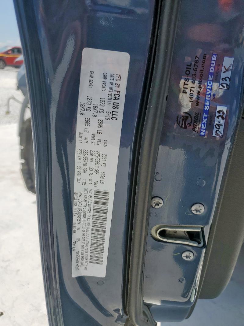 1C4PJLDB3KD466574 - 2019 JEEP CHEROKEE LIMITED 石墨色 照片 14