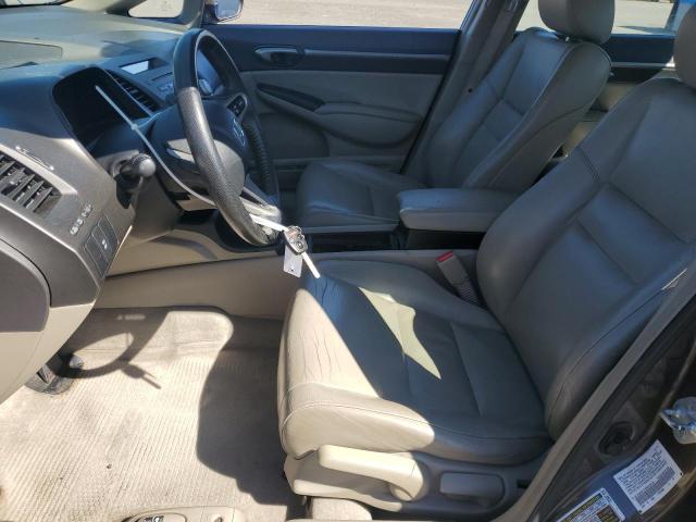 2HGFA1F93BH539120 - 2011 HONDA CIVIC EXL GRAY photo 7
