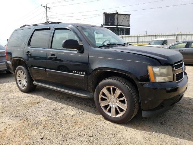 1GNFK13087R255014 - 2007 CHEVROLET TAHOE K1500 BLACK photo 4