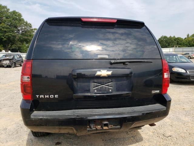 1GNFK13087R255014 - 2007 CHEVROLET TAHOE K1500 BLACK photo 6