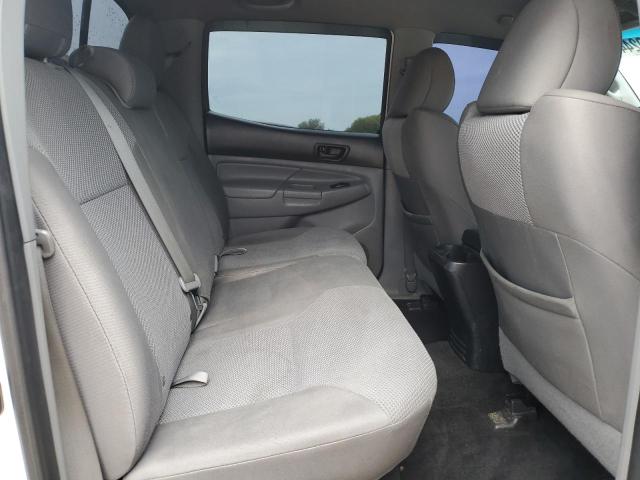 3TMLU4EN4EM140473 - 2014 TOYOTA TACOMA DOUBLE CAB WHITE photo 10
