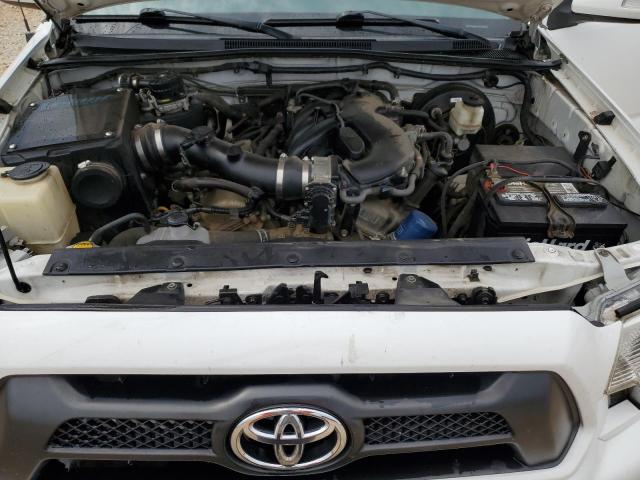 3TMLU4EN4EM140473 - 2014 TOYOTA TACOMA DOUBLE CAB WHITE photo 11