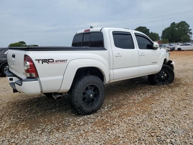 3TMLU4EN4EM140473 - 2014 TOYOTA TACOMA DOUBLE CAB WHITE photo 3