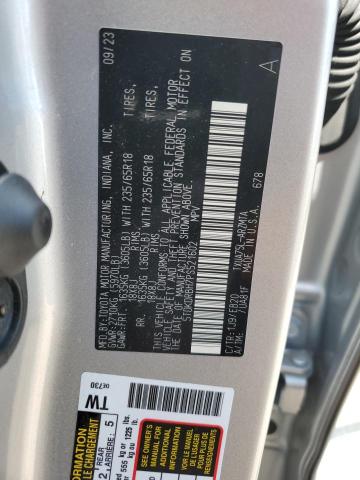 5TDKDRBH7PS521602 - 2023 TOYOTA HIGHLANDER L 银色 照片 13
