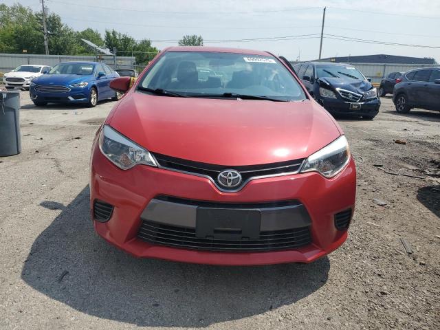 2T1BURHE2GC714116 - 2016 TOYOTA COROLLA L RED photo 5