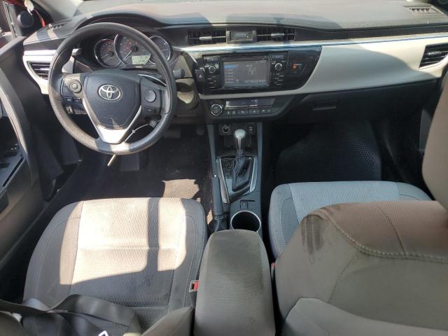 2T1BURHE2GC714116 - 2016 TOYOTA COROLLA L RED photo 8