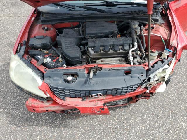1HGEM21185L039035 - 2005 HONDA CIVIC DX VP Kırmızı fotoğraf 11