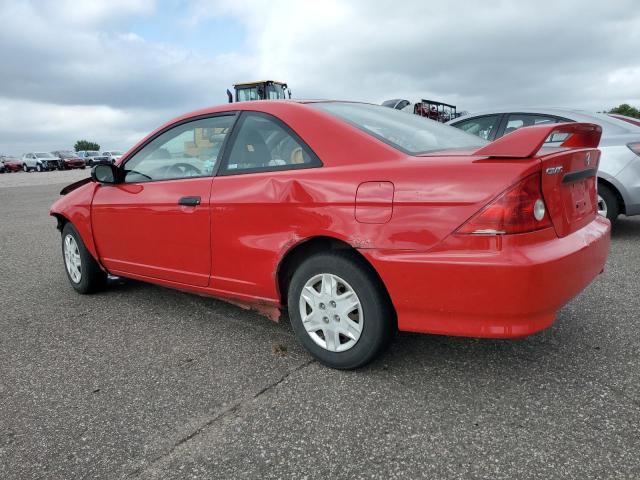 1HGEM21185L039035 - 2005 HONDA CIVIC DX VP Kırmızı fotoğraf 2