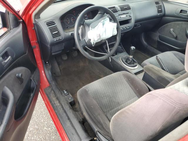 1HGEM21185L039035 - 2005 HONDA CIVIC DX VP Kırmızı fotoğraf 8