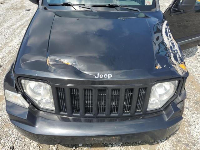1J8GN28K88W190729 - 2008 JEEP LIBERTY SPORT BLACK photo 12