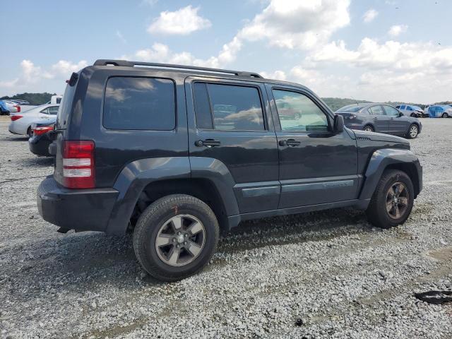 1J8GN28K88W190729 - 2008 JEEP LIBERTY SPORT BLACK photo 3