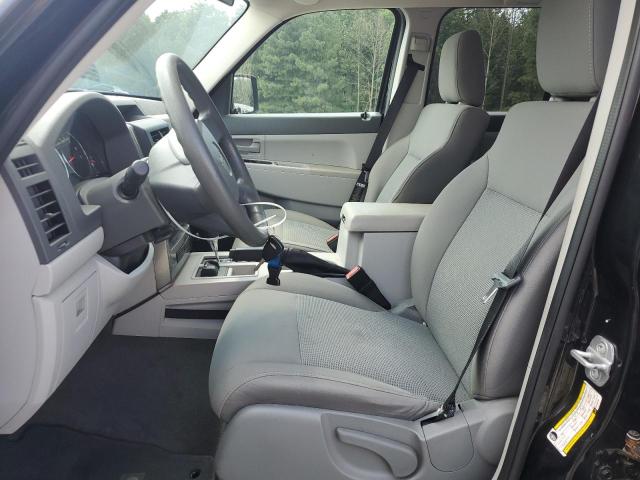 1J8GN28K88W190729 - 2008 JEEP LIBERTY SPORT BLACK photo 7