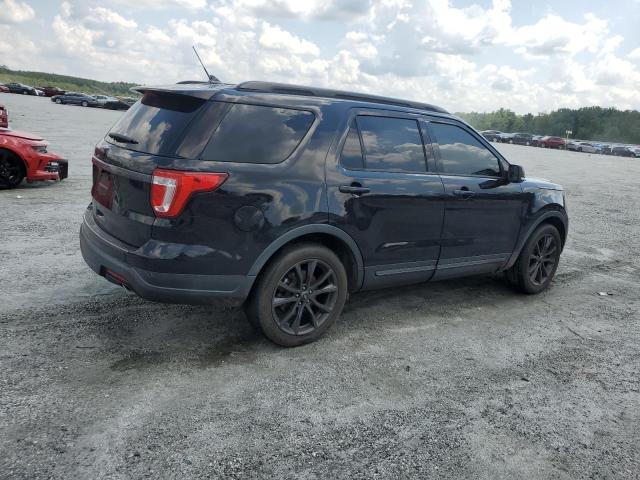 1FM5K7D83KGB40123 - 2019 FORD EXPLORER XLT Սև լուսանկար 3