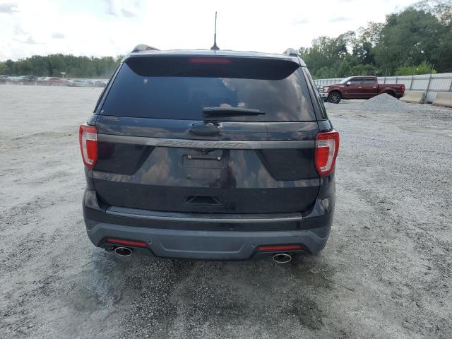 1FM5K7D83KGB40123 - 2019 FORD EXPLORER XLT Սև լուսանկար 6