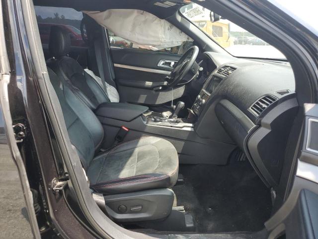 1FM5K7D83KGB40123 - 2019 FORD EXPLORER XLT Սև լուսանկար 7