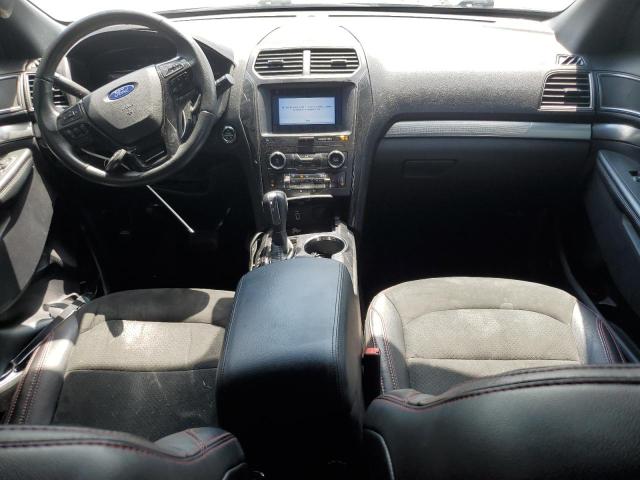 1FM5K7D83KGB40123 - 2019 FORD EXPLORER XLT Սև լուսանկար 8