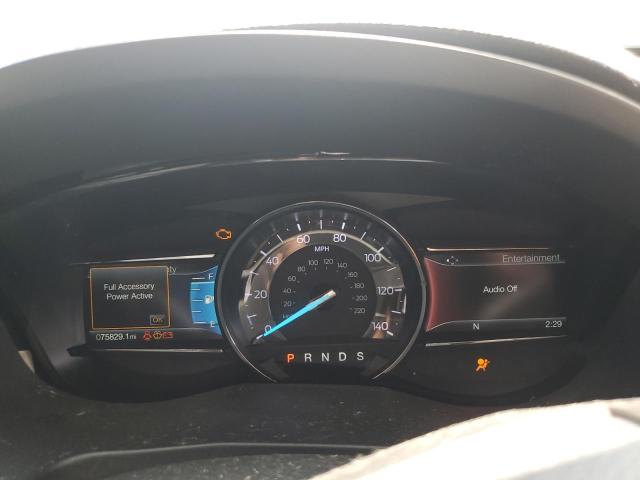 1FM5K7D83KGB40123 - 2019 FORD EXPLORER XLT Սև լուսանկար 9