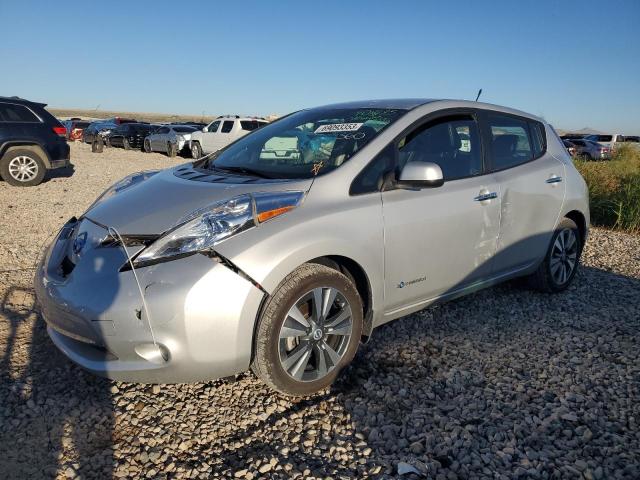 1N4AZ0CP1DC408195 - 2013 NISSAN LEAF S SILVER photo 1