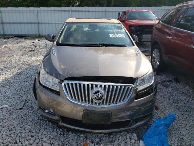 1G4GE5EV6AF281359 - 2010 BUICK LACROSSE CXS BROWN photo 5