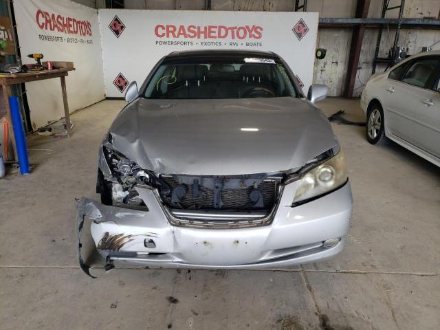 JTHBJ46G672061481 - 2007 LEXUS ES 350 SILVER photo 5