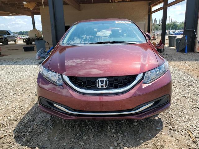 19XFB2F55DE071727 - 2013 HONDA CIVIC LX BURGUNDY photo 5
