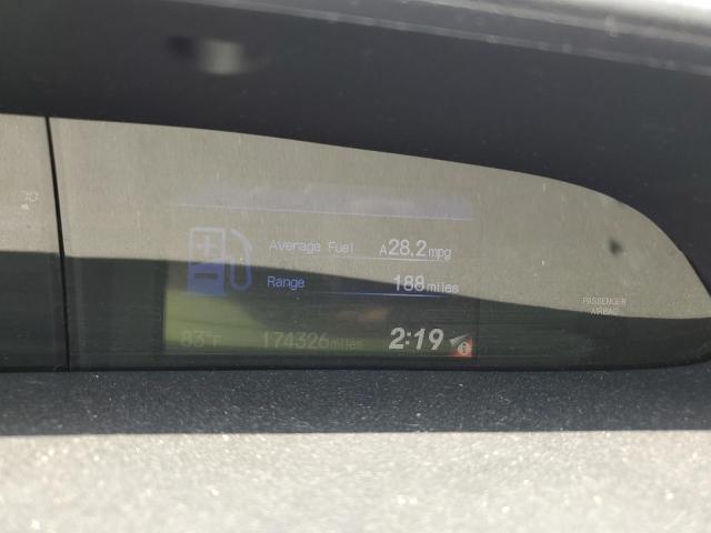 19XFB2F55DE071727 - 2013 HONDA CIVIC LX BURGUNDY photo 9