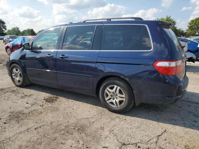5FNRL38675B094606 - 2005 HONDA ODYSSEY EXL ლურჯი ფოტო 2