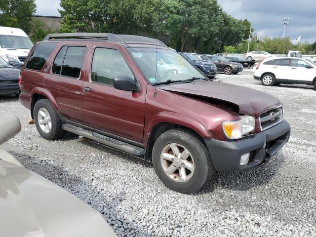 JN8DR09Y23W829903 - 2003 NISSAN PATHFINDER LE 勃艮第红 照片 4