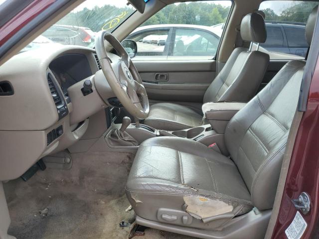 JN8DR09Y23W829903 - 2003 NISSAN PATHFINDER LE 勃艮第红 照片 7
