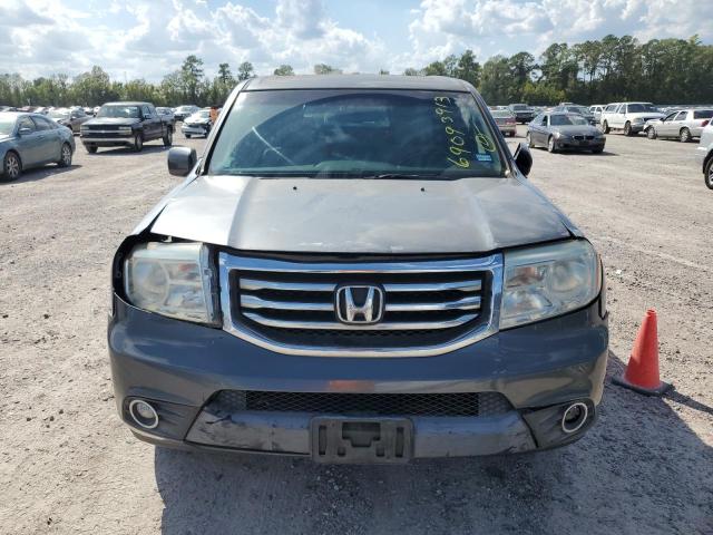 5FNYF3H54CB003654 - 2012 HONDA PILOT EXL GRAY photo 5