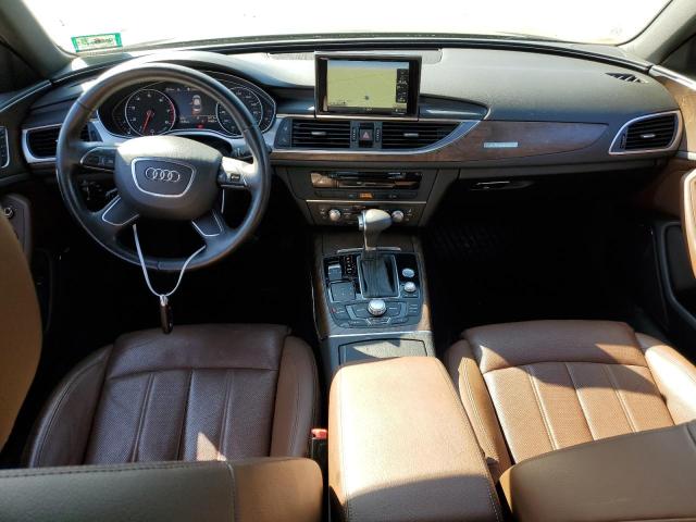 WAUHGAFC7CN150018 - 2012 AUDI A6 PRESTIGE ყავისფერი ფოტო 8