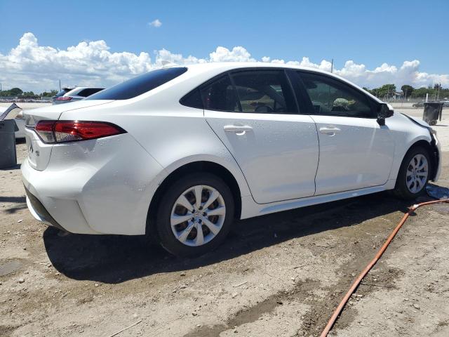 JTDEPMAE7MJ149704 - 2021 TOYOTA COROLLA LE WHITE photo 3